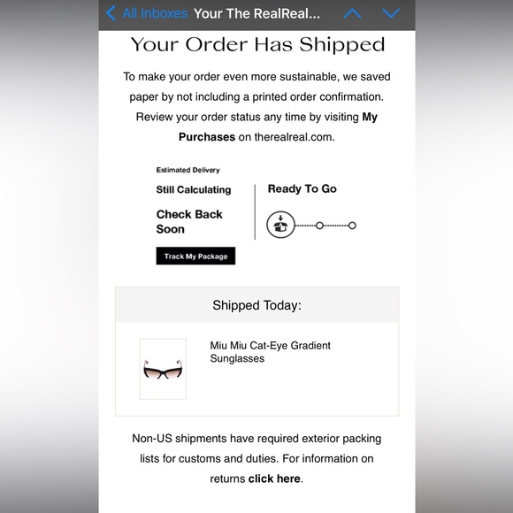 Miu Miu Sunglasses - Picture 7 of 7